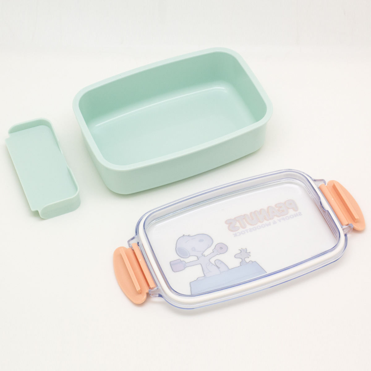 OSK（オーエスケー） 弁当箱 1段 500ml ランチボックス 仕切付き