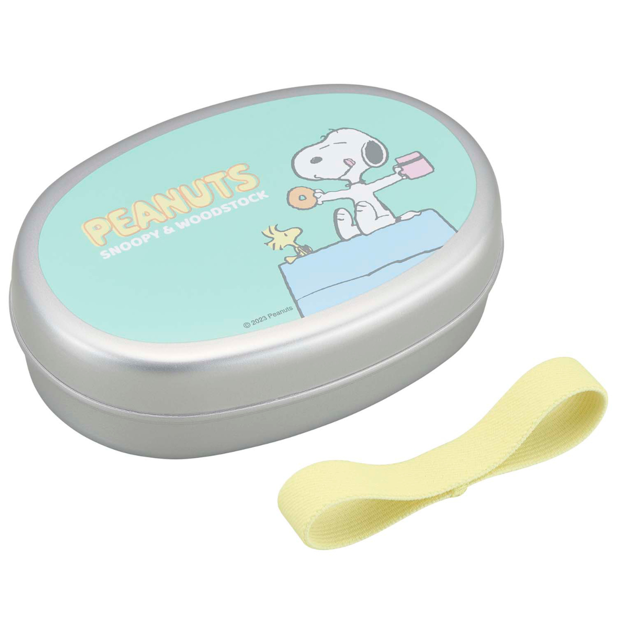 OSK（オーエスケー） 弁当箱 1段 350ml アルミ子供弁当箱M 仕切付き