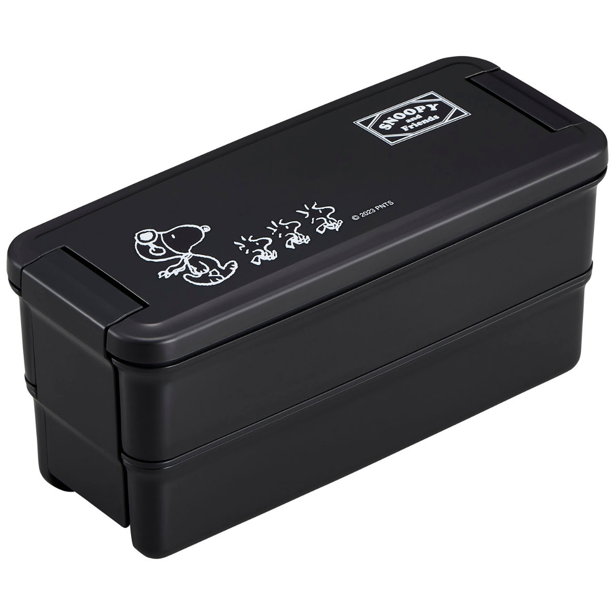 OSK（オーエスケー） 弁当箱 2段 650ml ランチボックス二段 仕切付き