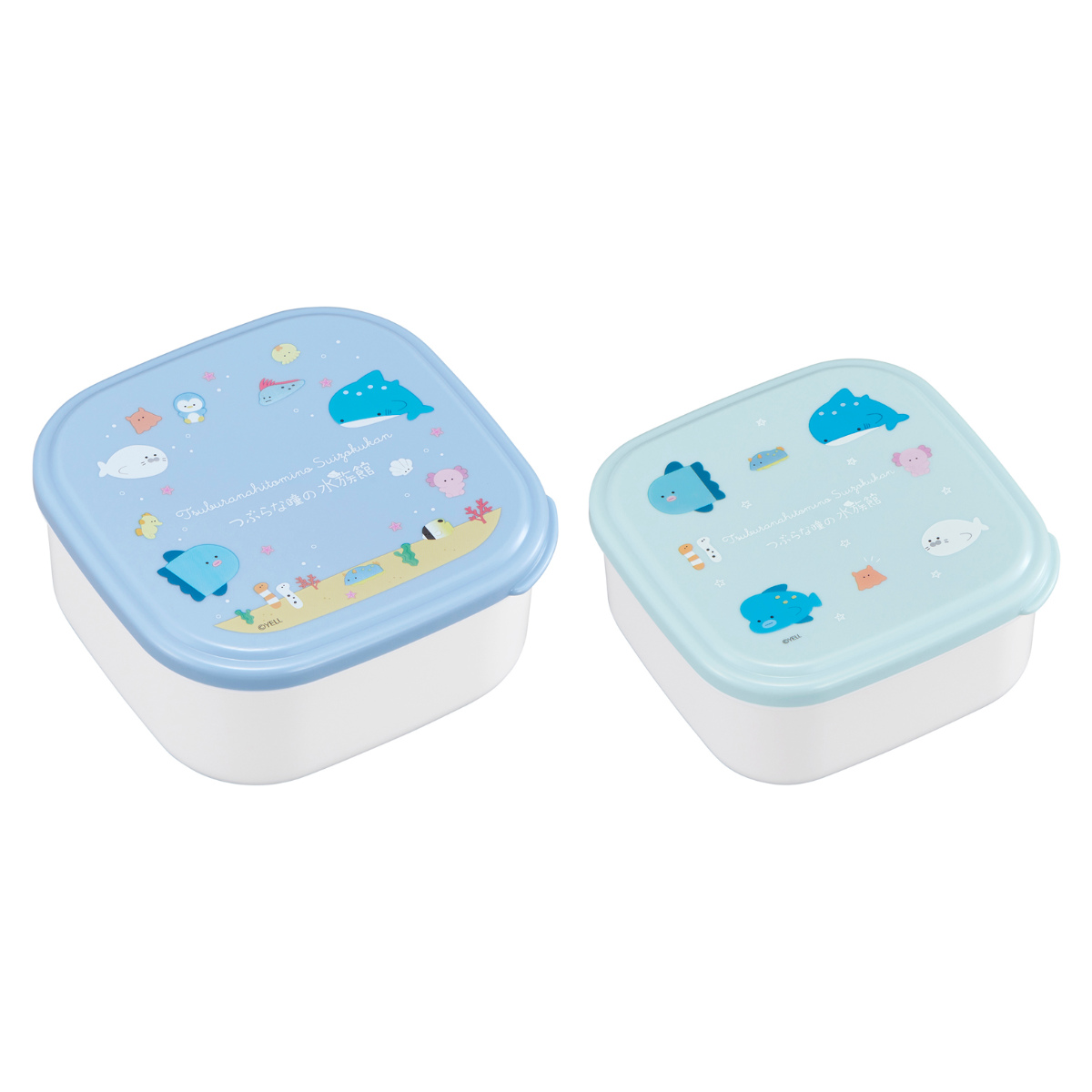 OSK（オーエスケー） シール容器 2個入り （ 弁当箱 2個セット 入れ子