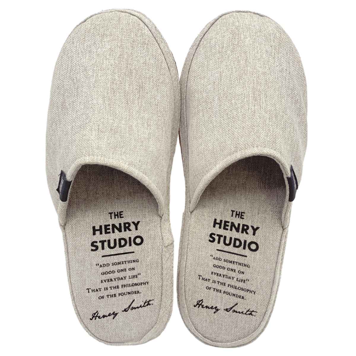 スリッパ ヘンリースタジオ ソフトリラックススリッパ Mサイズ （ 携帯