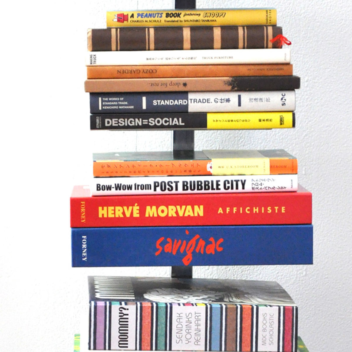 ブックタワー ハイタイプ 8段 高さ111.5cm 日本製 Tsum Dockブック