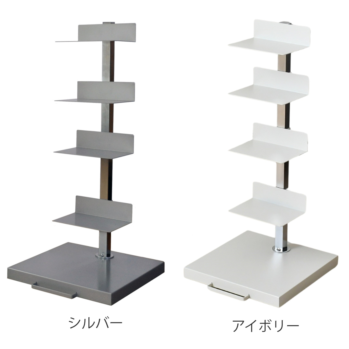 ブックタワー ロータイプ 5段 高さ67.5cm 日本製 Tsum Dockブック