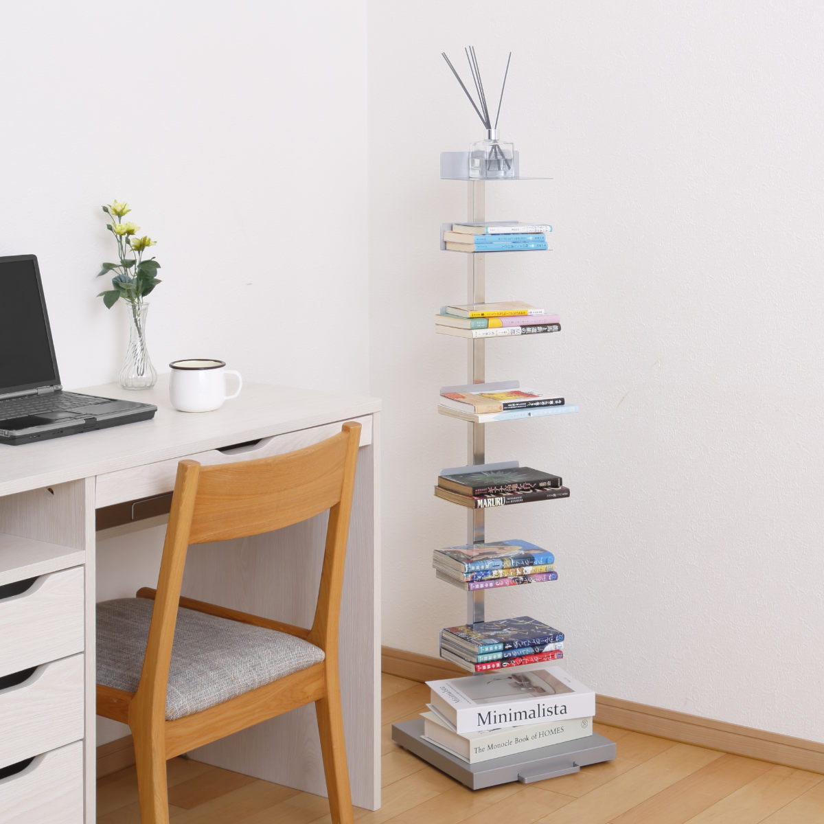 ブックタワー  ハイタイプ オークス】ブックタワー ハイタイプ L51／L52（幅30cm、奥行