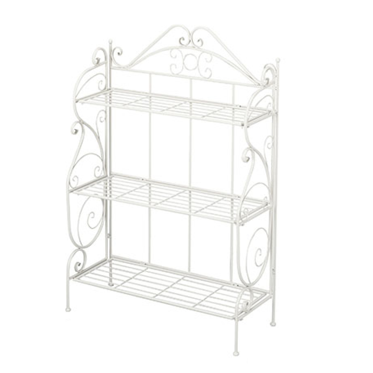 プランタースタンド 3段 ガーデンラック 横型 （ ガーデンスタンド