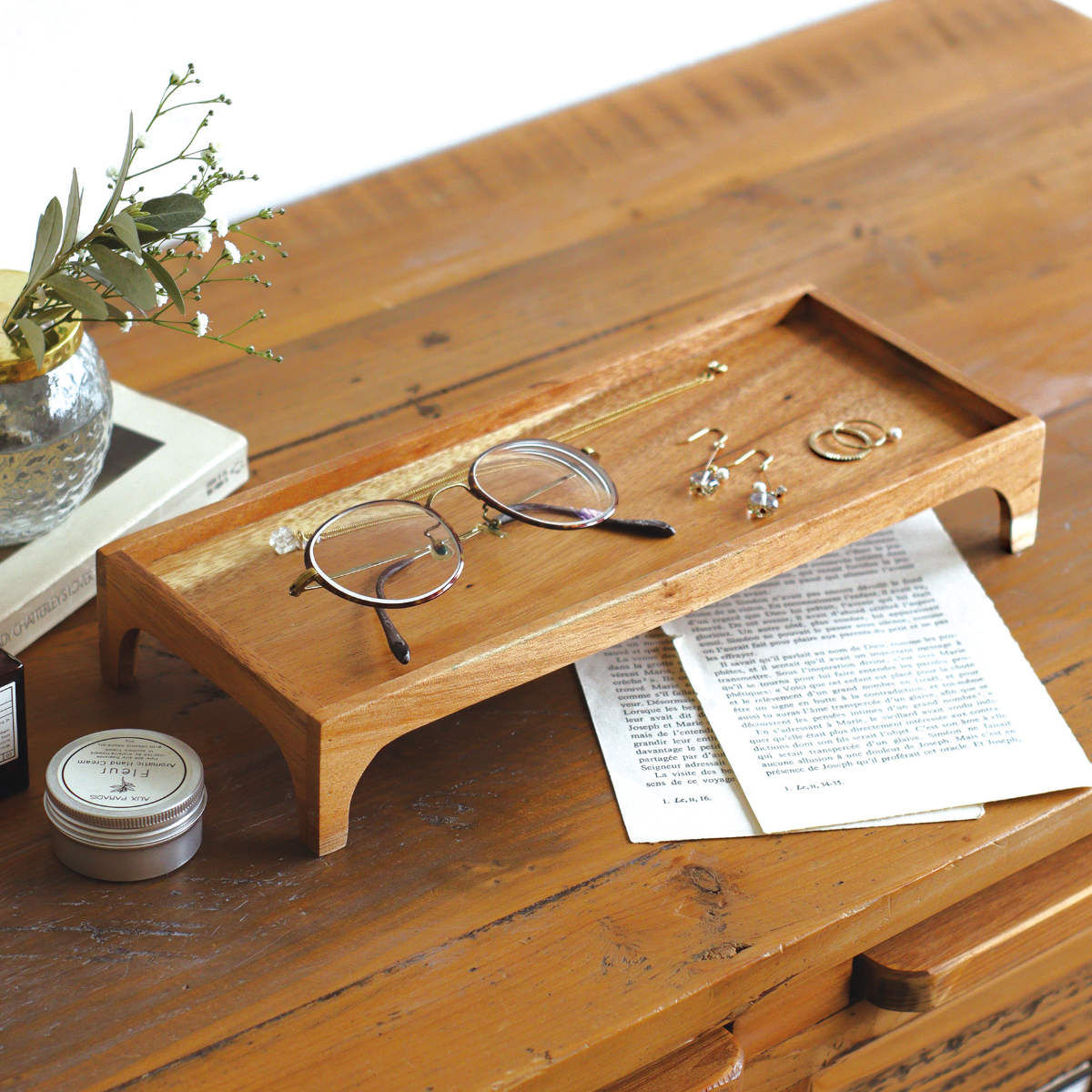 Creer アクセサリートレイ ナインマーケ スワーウッド レクトスタンド