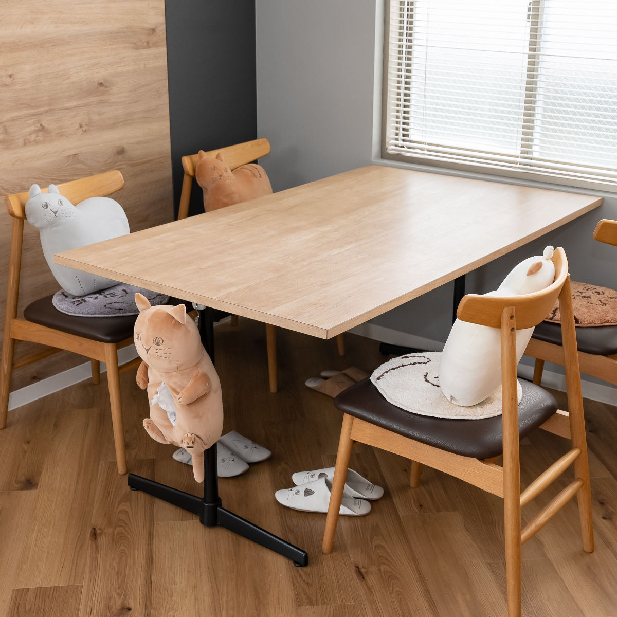 クッション にゃふにゃふ ネコ もちもちリストレスト （ 手首