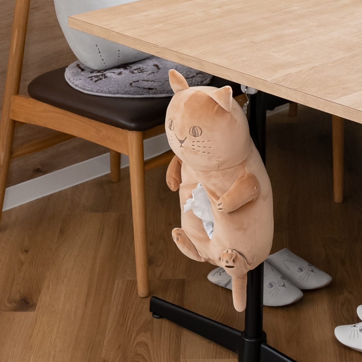 ティッシュケース にゃふにゃふ ネコ （ ティッシュカバー ティッシュ