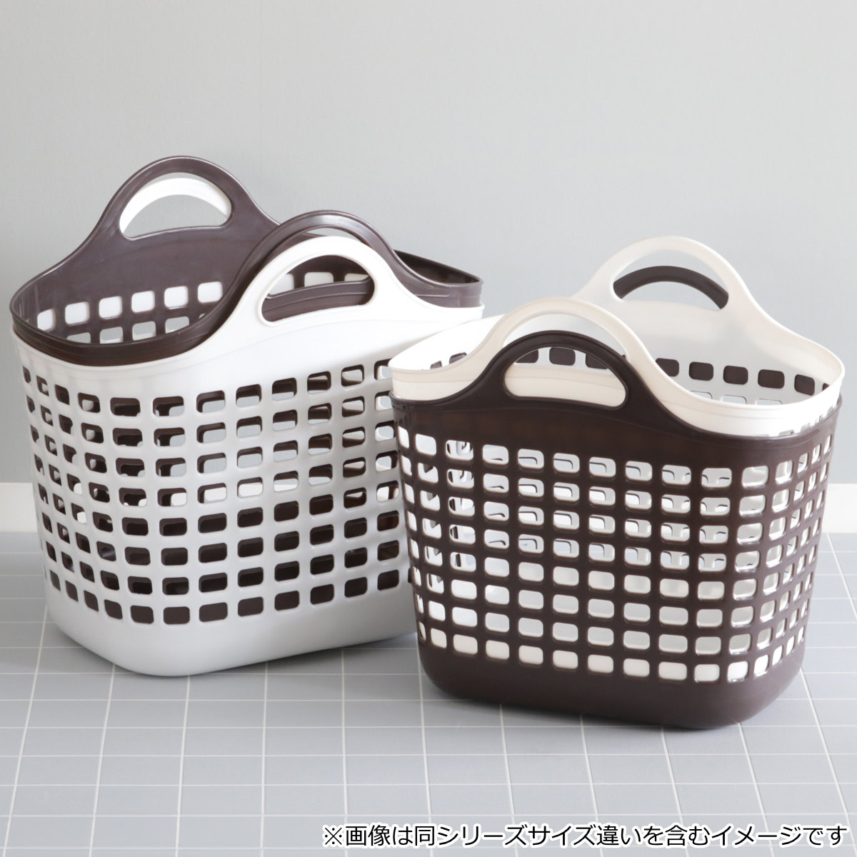 サンコープラスチック ランドリーバスケット ビートバスケット No.1