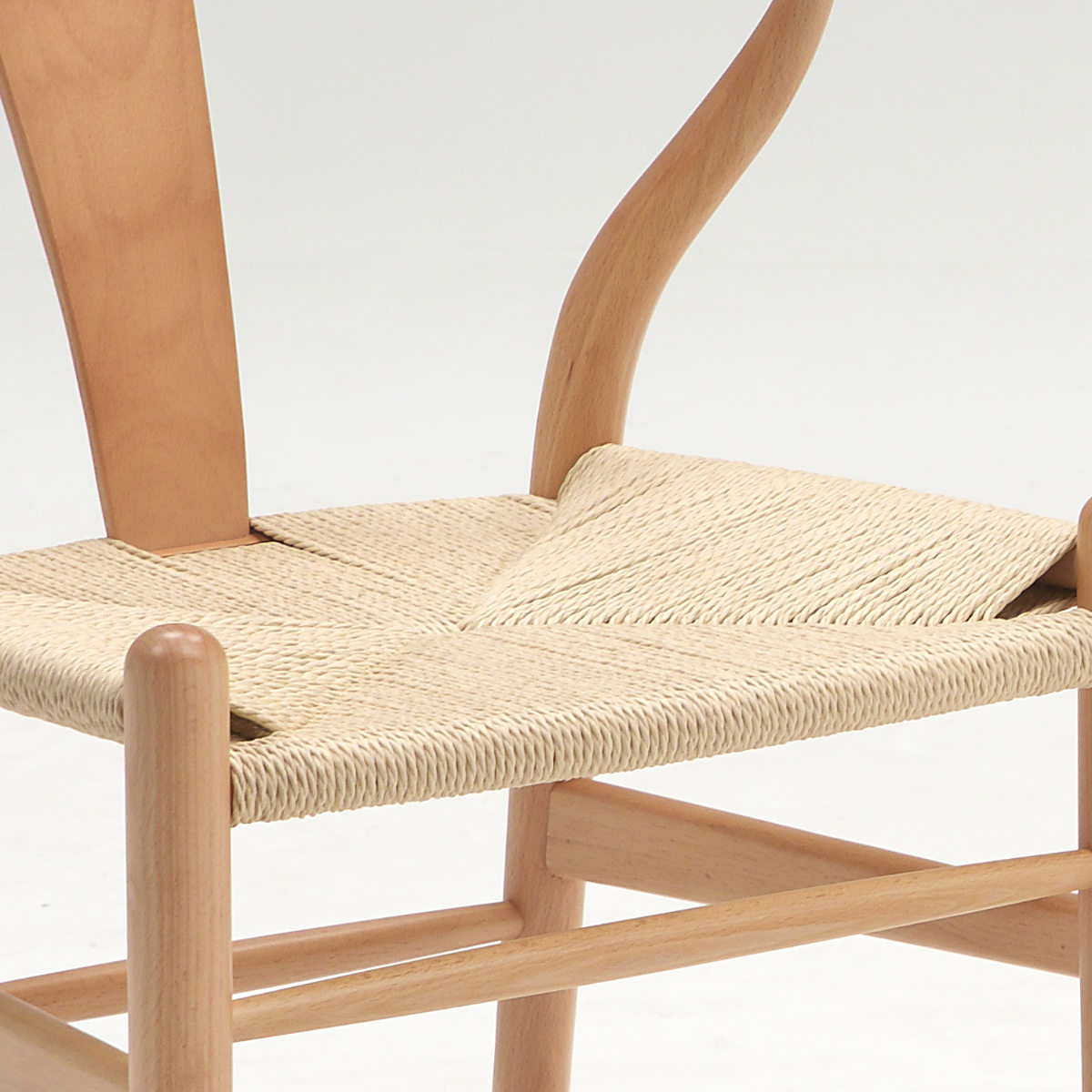 ダイニングチェア 座面高45cm ペーパーコード （ 開梱設置 無垢材 天然