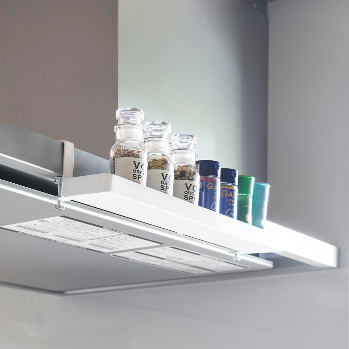 tower 山崎実業 レンジフード横スパイスラック タワー