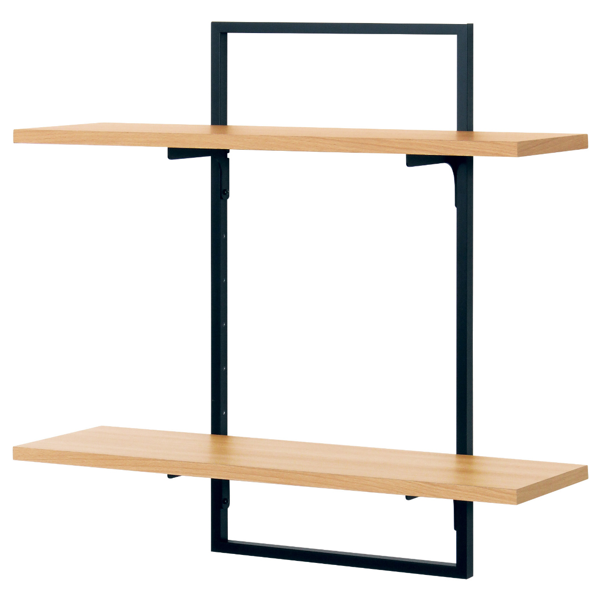 シェルフ フレームONシェルフ 60cm 壁付け 2段 （ ウォールシェルフ