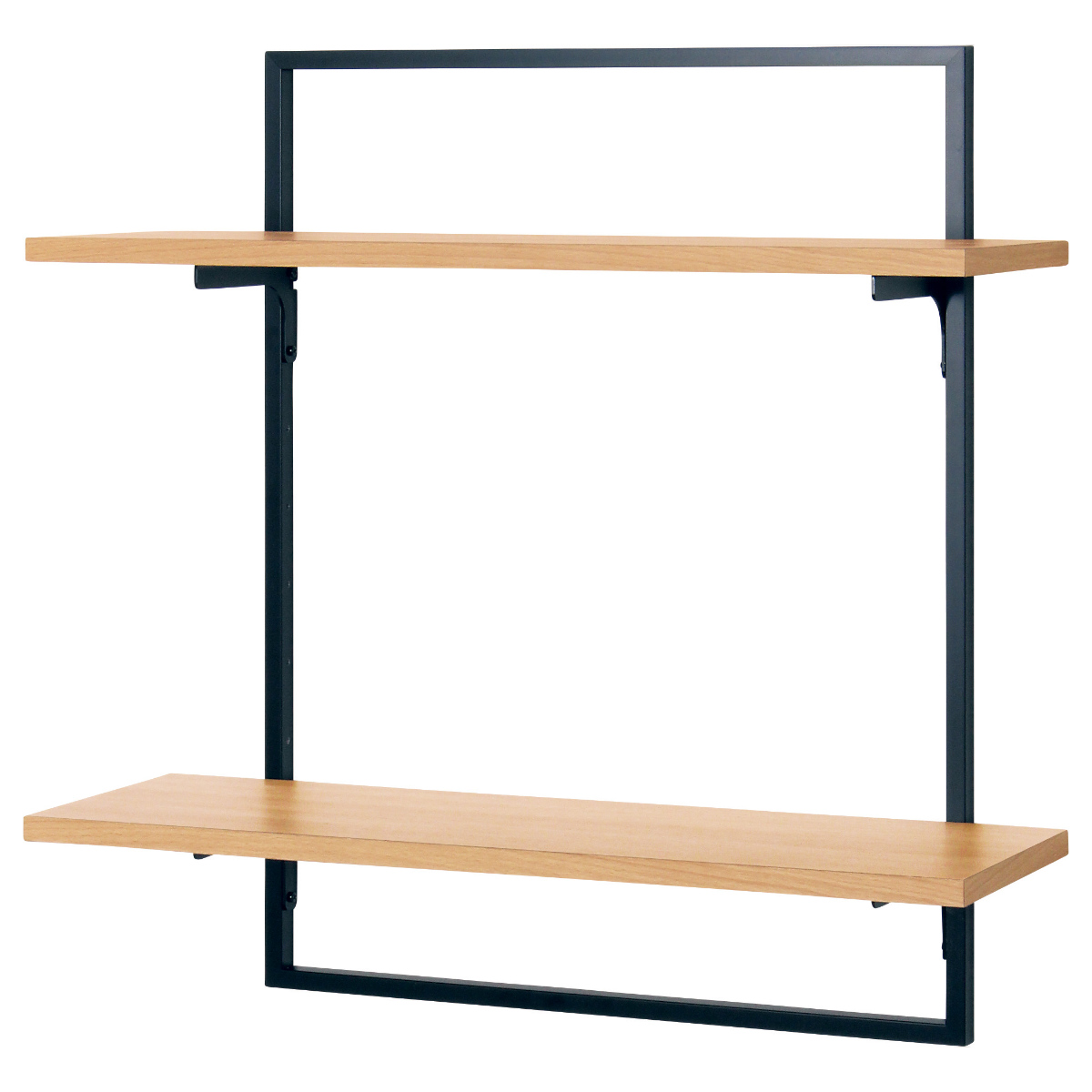 シェルフ フレームONシェルフ 60cm 壁付け 2段 （ ウォールシェルフ