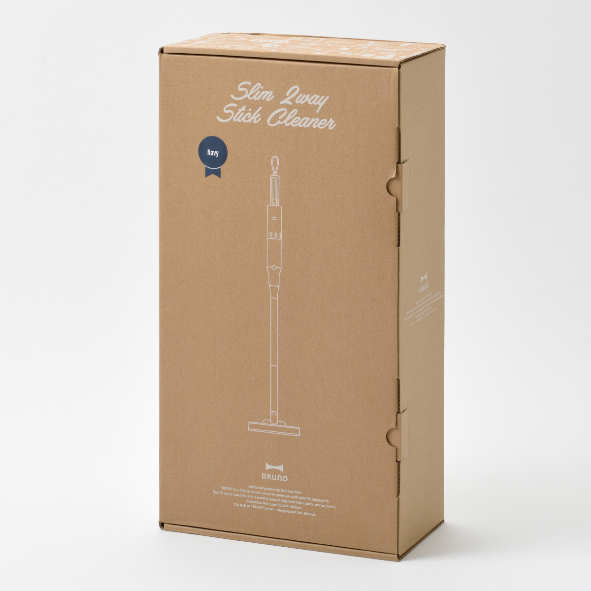 BRUNO（ブルーノ） スティッククリーナー 2WAY スリム USB充電式