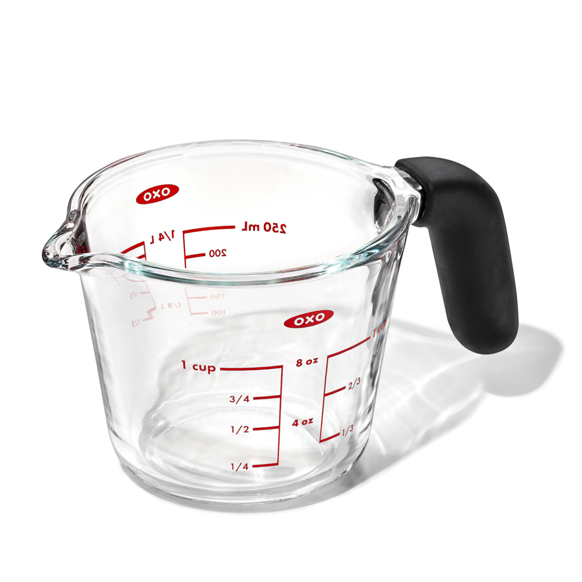 イマン クラリス ソープディスペンサー&計量カップ OXO（オクソー） 計量カップ 250ml ガラスメジャーカップ 小 GG