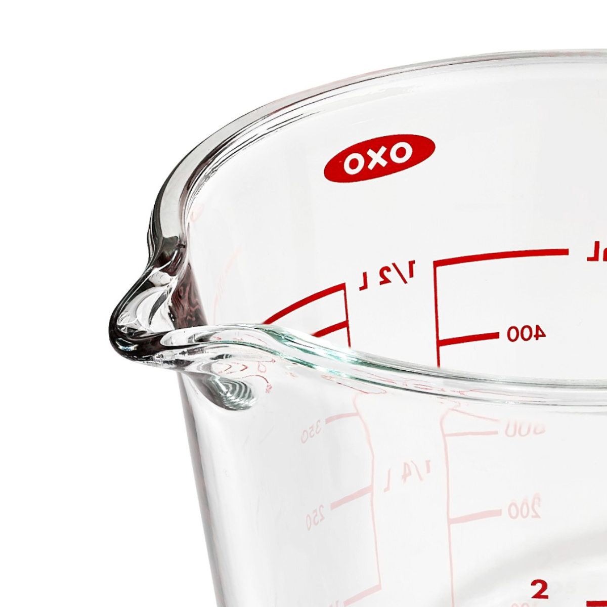 OXO（オクソー） 計量カップ 500ml ガラスメジャーカップ 中 GG
