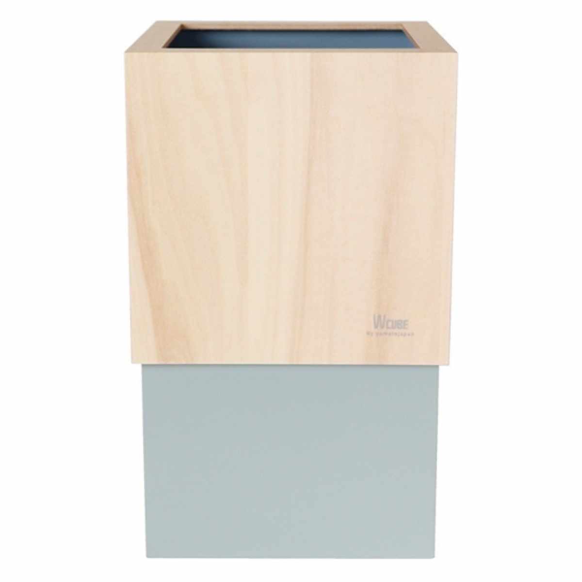 ヤマト工芸 ゴミ箱 木製 10L W CUBE （ ダストボックス ごみ箱 10