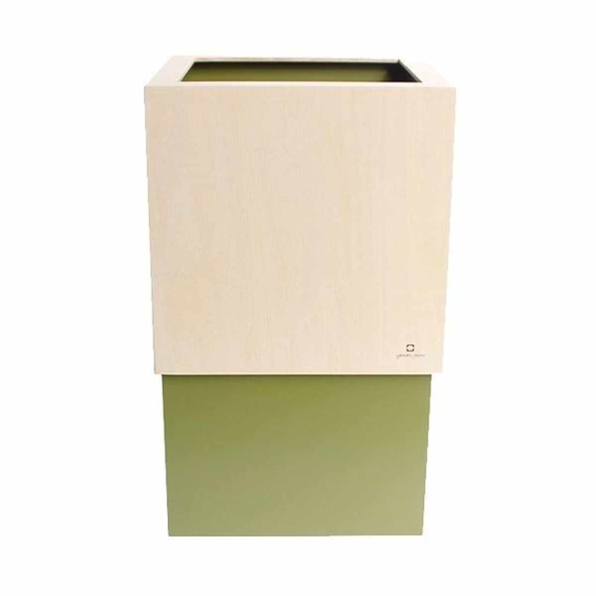umiori様　ダストボックス ヤマト工芸 ゴミ箱 木製 4L W CUBE （ ダストボックス ごみ箱 4