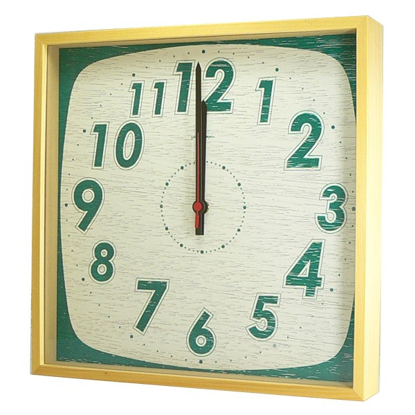 電波時計 掛け時計 木製 ヤマト工芸 yamato TASTE CLOCK レトロ
