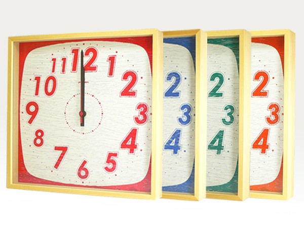 電波時計 掛け時計 木製 ヤマト工芸 yamato TASTE CLOCK レトロ