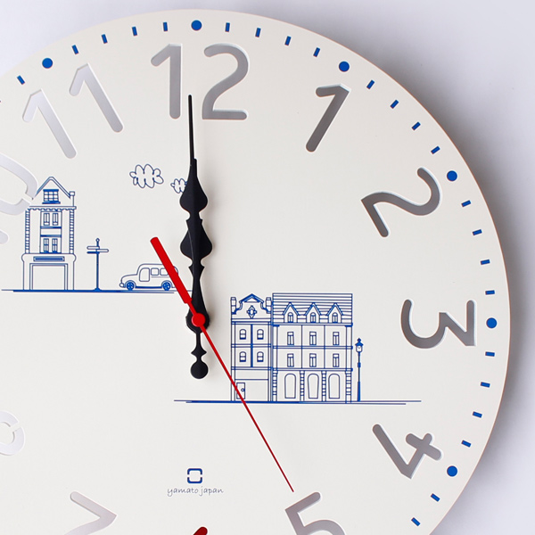 ヤマト工芸 振り子時計 木製 CHILD clock バス 壁掛け 時計 子供