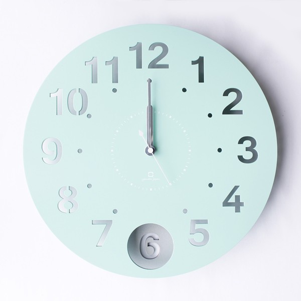 振り子時計 木製 ヤマト工芸 yamato Circle clock