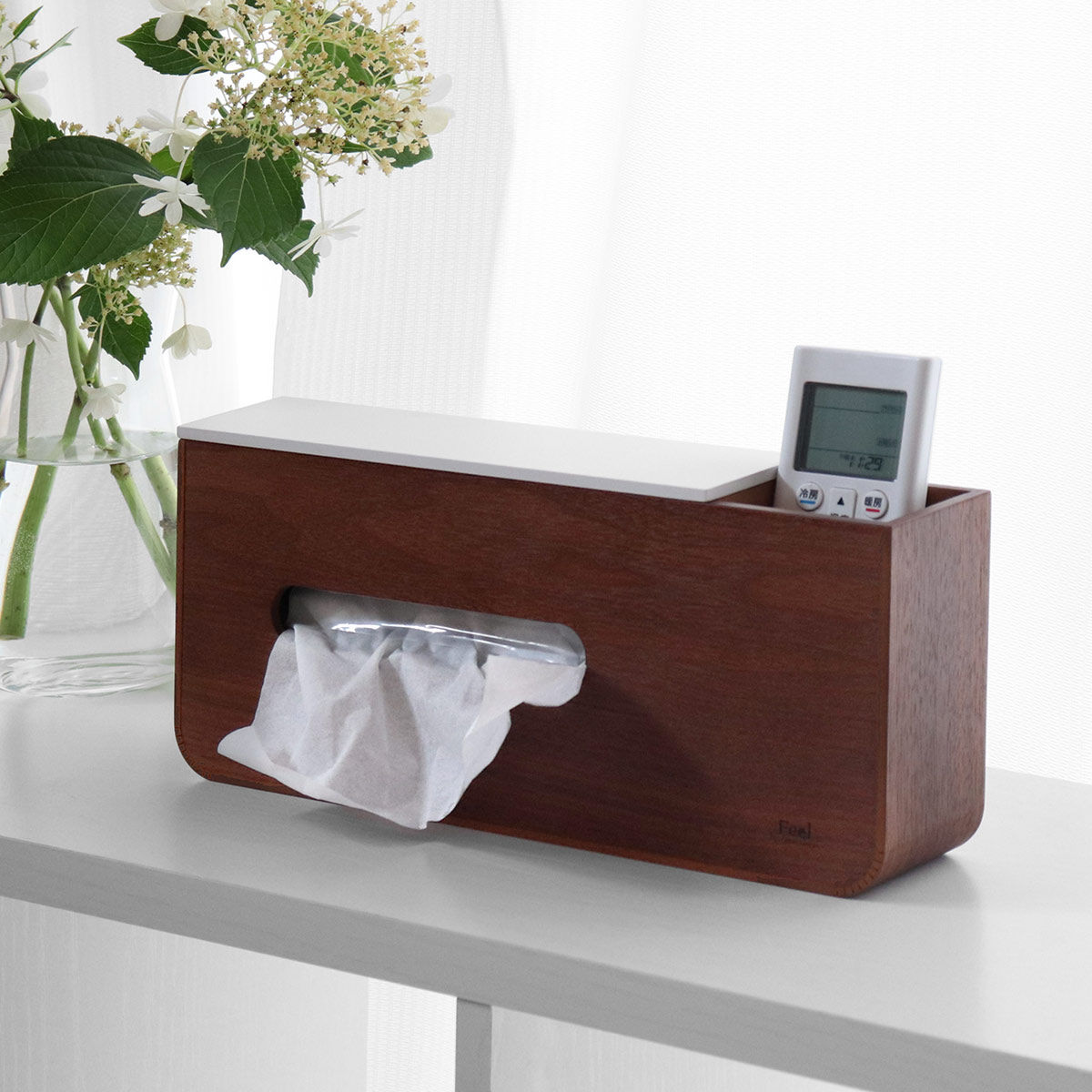 未使用◆上野村 銘木工芸◆天然木 漆塗◆小物入れ引出し ティッシュケース◆大 未使用◇上野村 銘木工芸◇天然木 漆塗◇小物入れ引出し