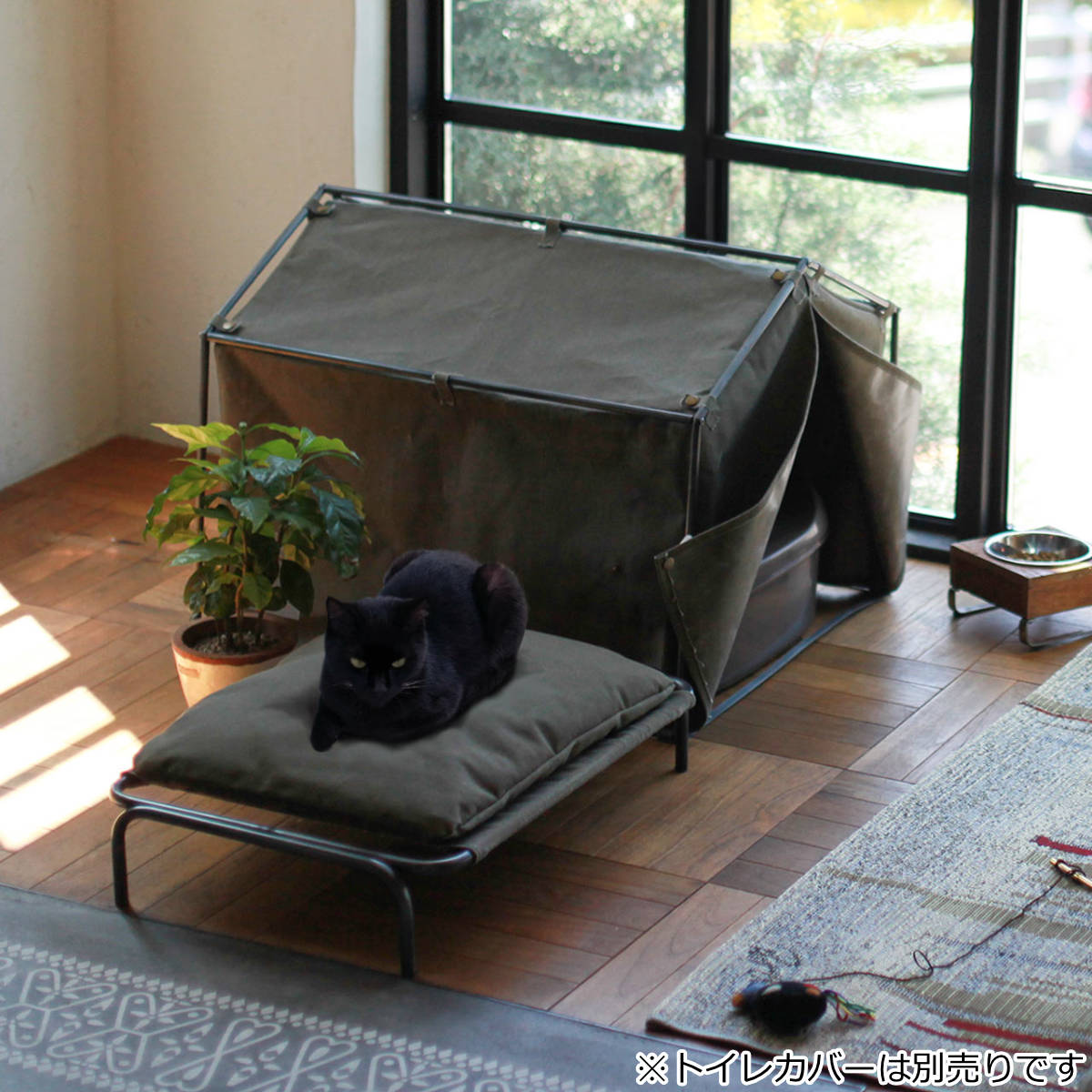 POST GENERAL ベッド 猫 ハンモックベッド 洗える 小型犬 （ ペット