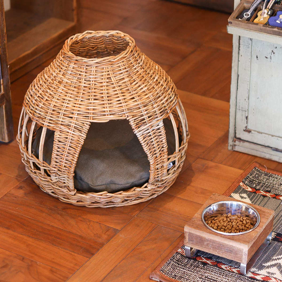Creer（家具、インテリア） ベッド 猫 キャットハウス ドーム