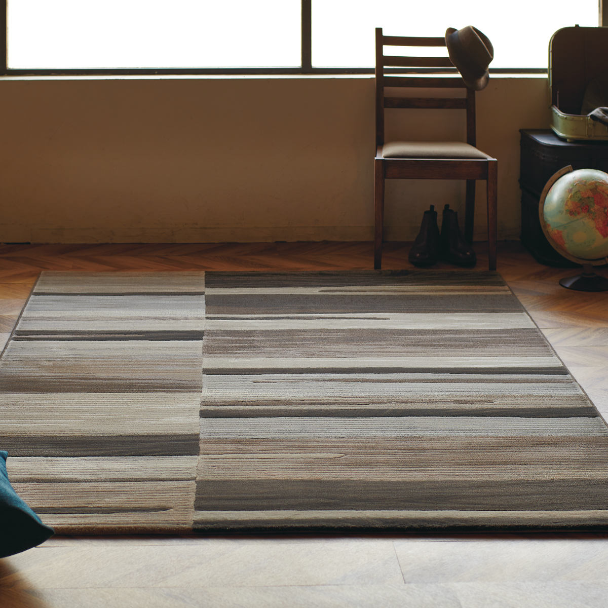 MORIYOSHI（モリヨシ） ラグ ウィルトン織り ブロアム 60×90cm ホット