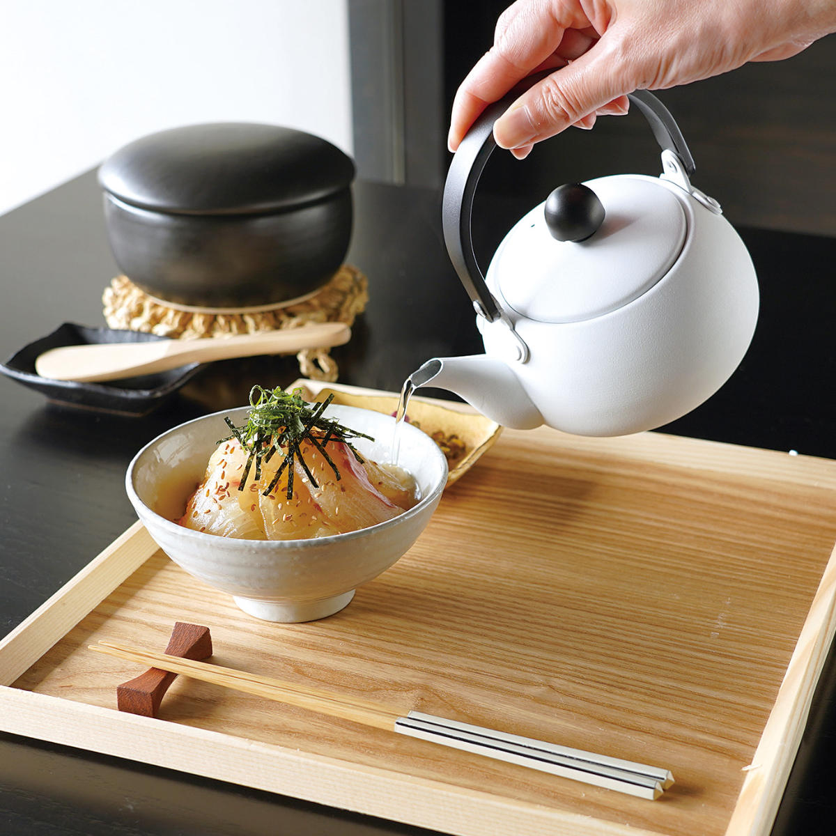 やかん アルミ製 ミニポット だしポット （ 急須 ポット アルミ 日本製