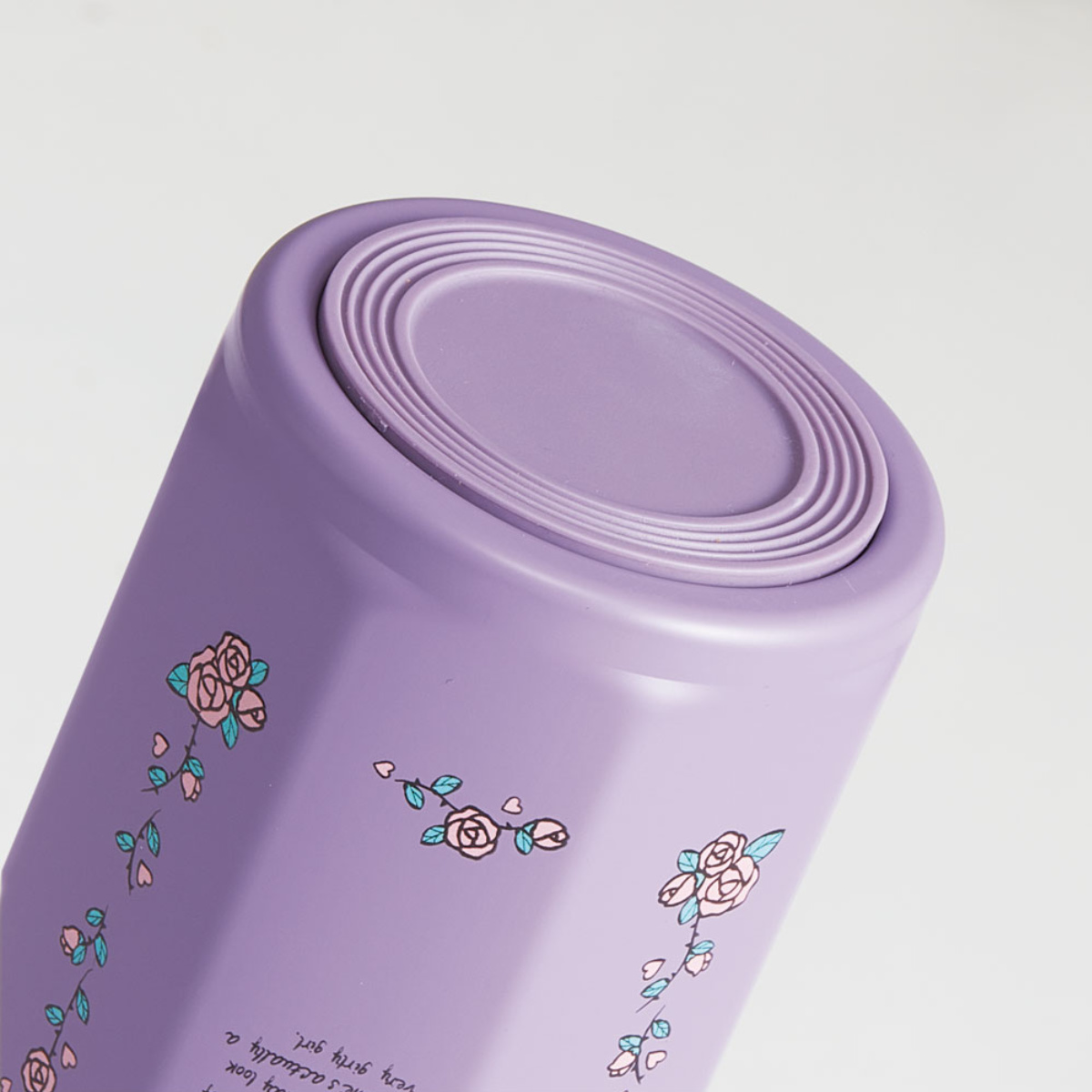 スケーター 水筒 500ml 八角ステンレスボトル KUフラワーレトロ
