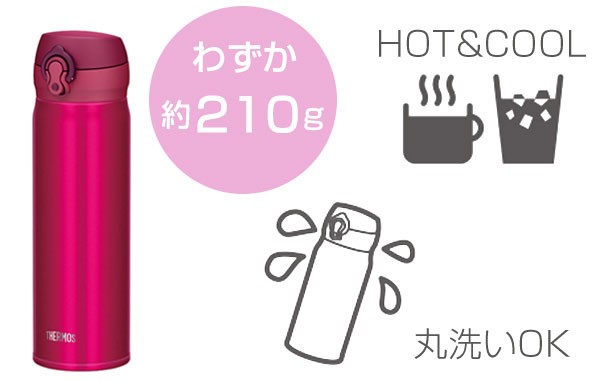 THERMOS（サーモス） 特価 水筒 真空断熱ケータイマグ 直飲み 500ml