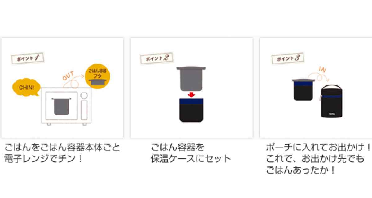 THERMOS（サーモス） 特価 弁当箱 保温 保温ごはんコンテナー 0.8合