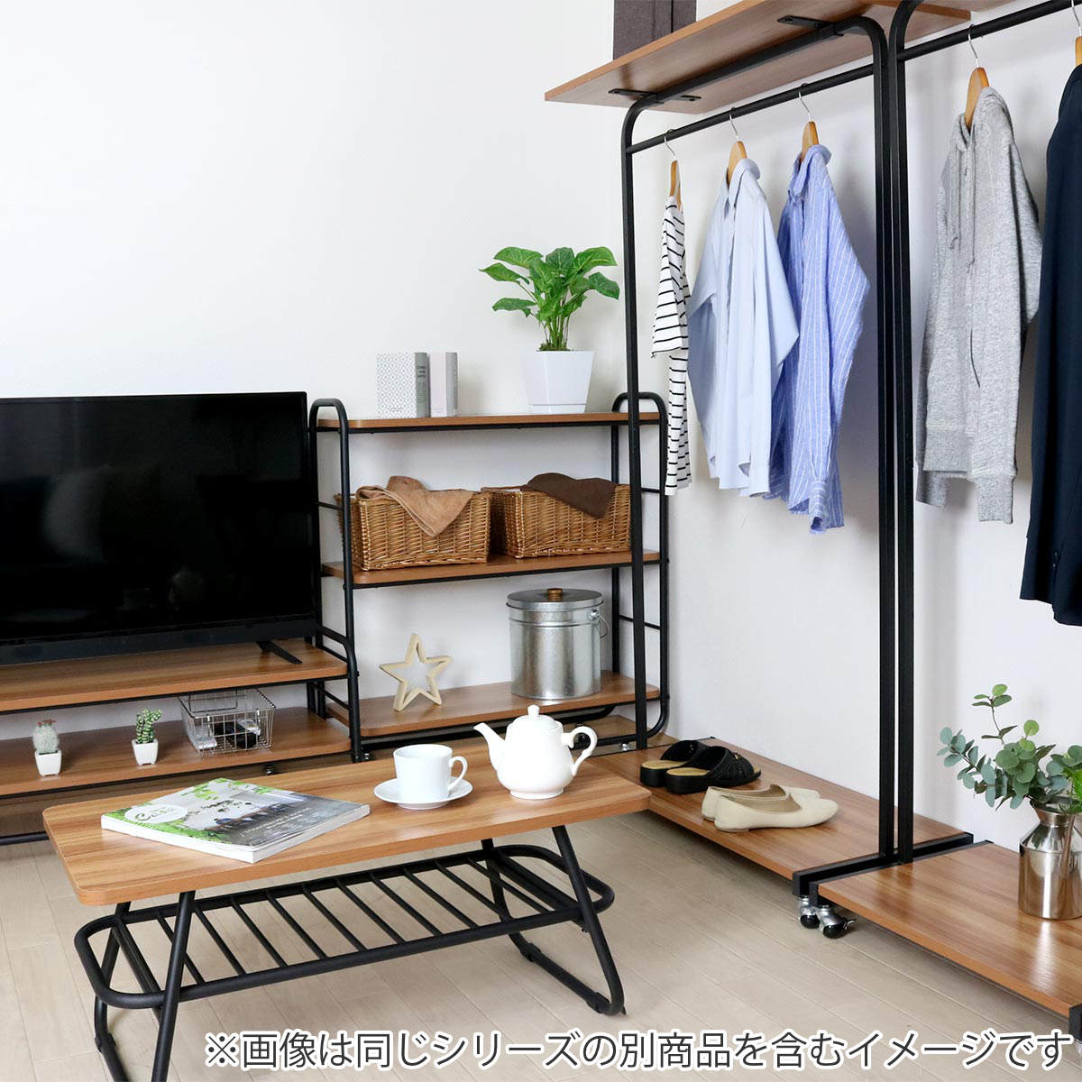 ハンガーラック ワードローブ キャスター付 洋服ラック 洋服掛け スチールラック 楽天市場】メタル ハンガーラック キャスターの通販