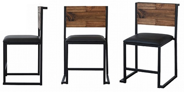 GRANT ダイニングチェア 2脚 セット シンプル モダン ナチュラル イス ダイニングチェア 2脚セット 椅子 GRANT 天然木 スチール