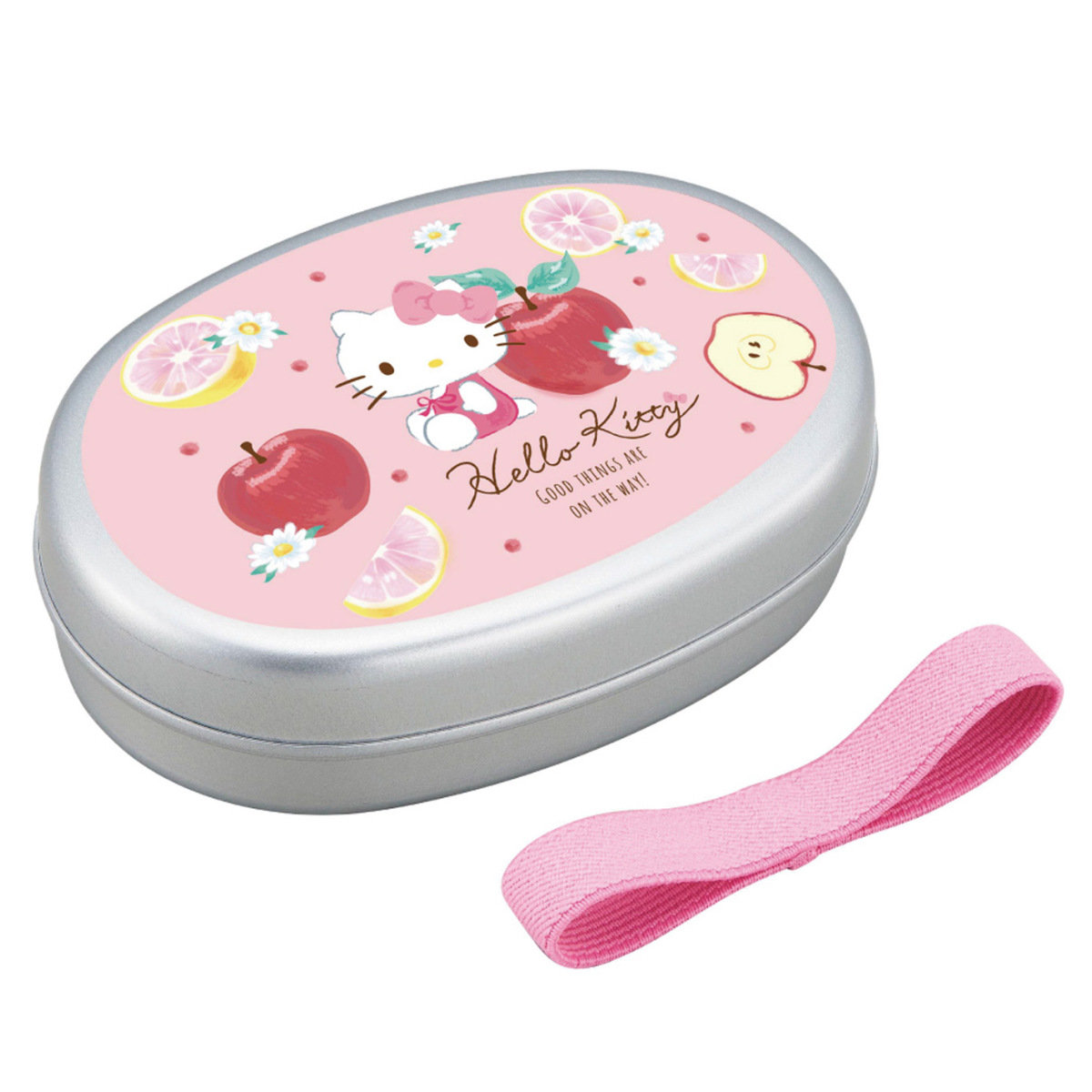 OSK（オーエスケー） 弁当箱 1段 350ml アルミ子供弁当箱M 仕切付き