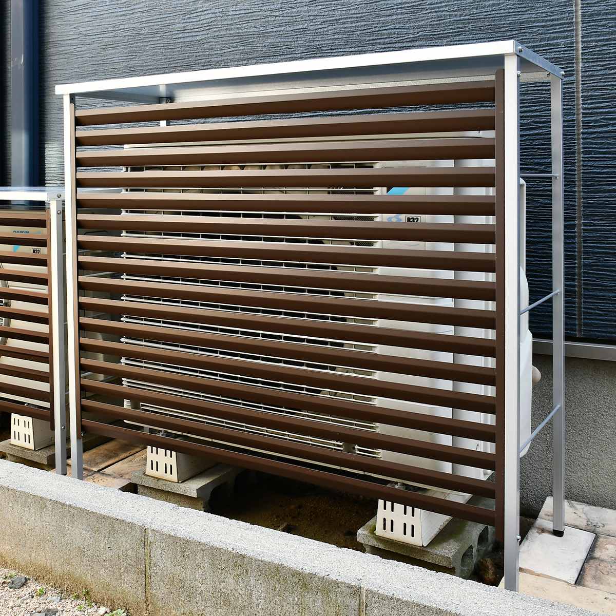 室外機カバー 新ルーバー 大型 A147 （ エアコン室外機カバー 室外機