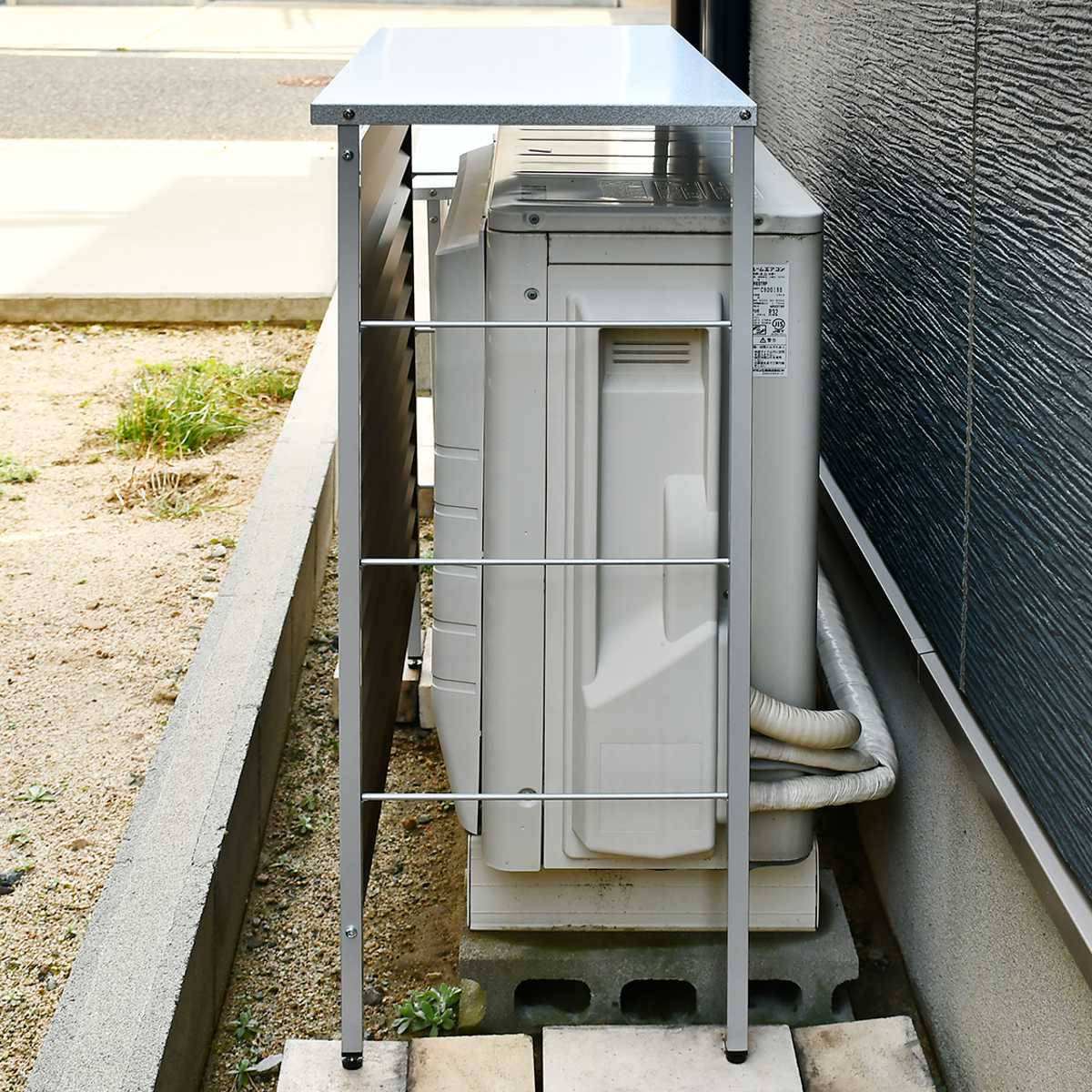 室外機カバー 新ルーバー 大型 A147 （ エアコン室外機カバー 室外機 エアコン カバー おしゃれ 日よけ 日光対策 直射日光 目隠し ）