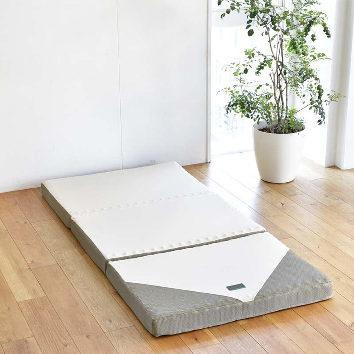 西川（nishikawa） 三つ折り マットレス SUYARA シングル 体圧分散