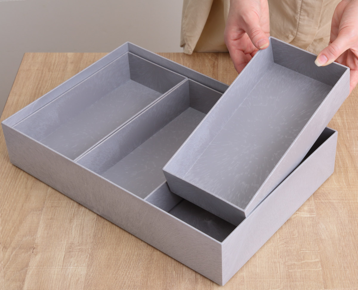 ライクイット 収納ケース セット ストーングレー ライクイット 収納ケース セット ストーングレー ☆ オールグレー like