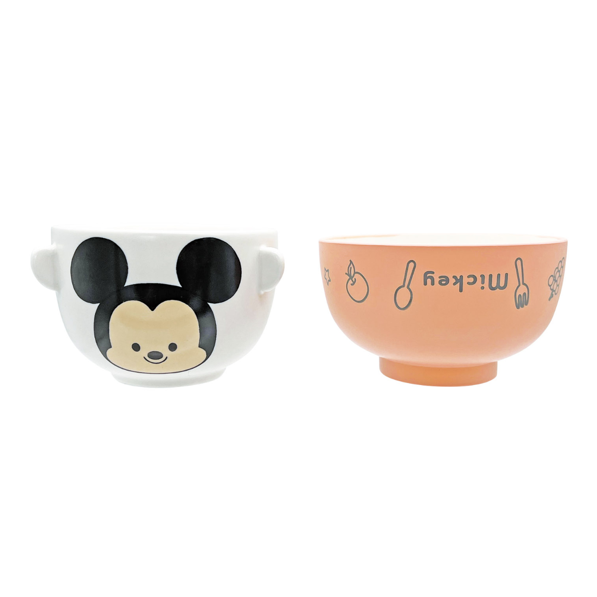 サンアート 汁椀茶碗セット 9cm ゆるるん ディズニー 磁器