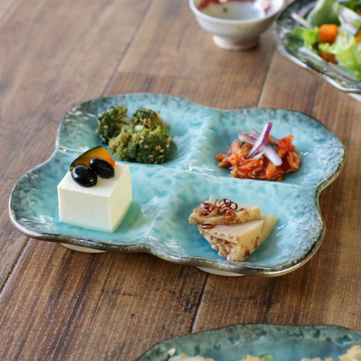 4つ仕切り皿 プレート（食器皿）｜食器｜食器、グラス、カトラリー