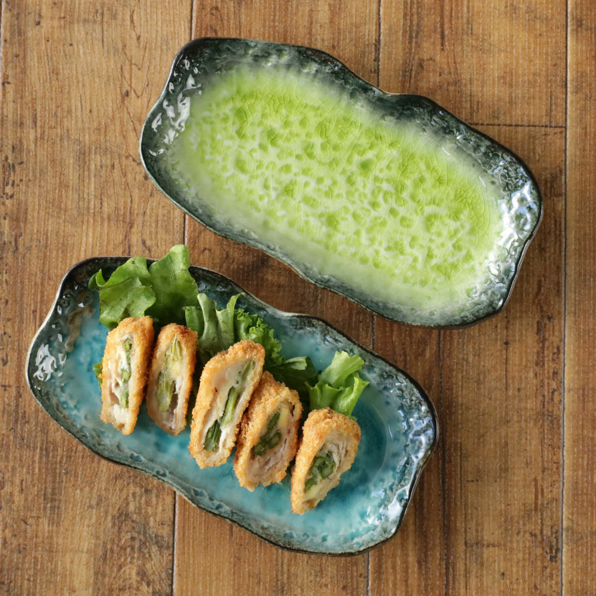 長角皿 23.5cm 長角プレート KANADE 陶器 同色5枚セット （ 電子レンジ