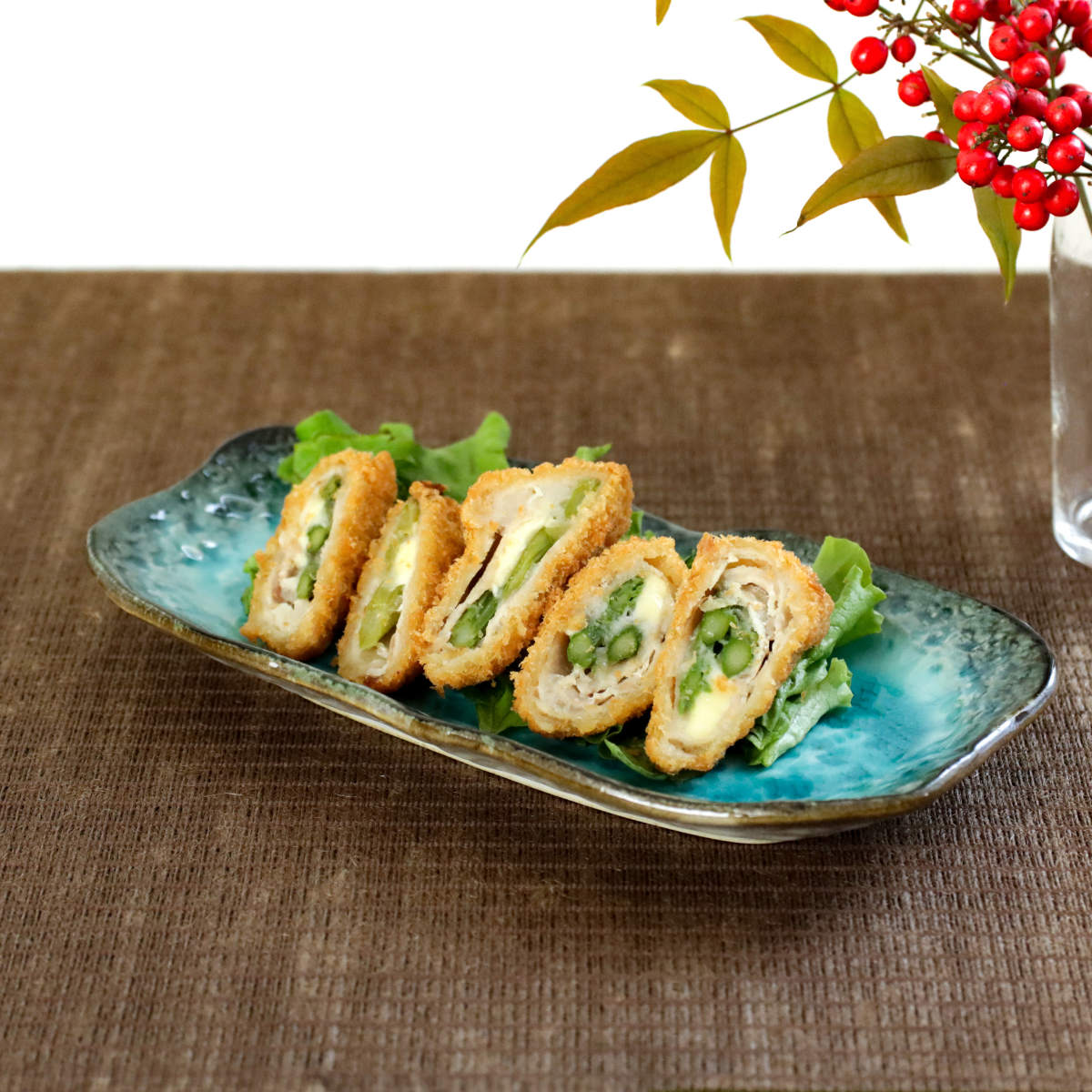 長角皿 23.5cm 長角プレート KANADE 陶器 同色5枚セット （ 電子レンジ