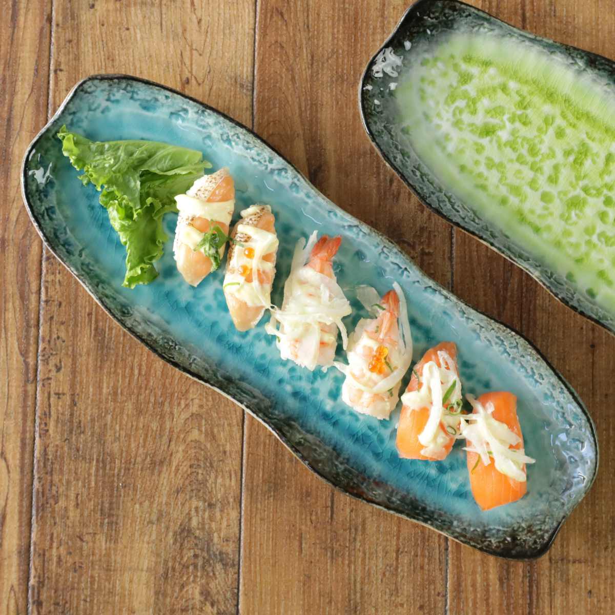 長角皿 35cm 長角プレート KANADE 陶器 （ 電子レンジ対応 長皿 焼物皿