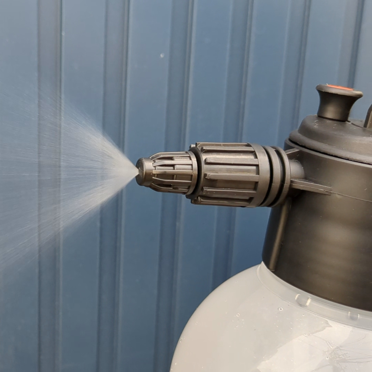 ウィキャン ポンプ 洗車 2way 加圧ポンプ 水用 洗剤用 ノズル （ 洗車