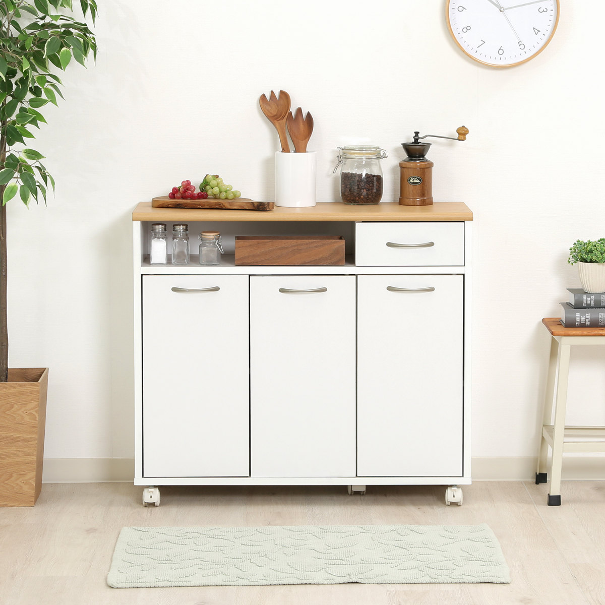 不二貿易 キッチンカウンター｜キッチン収納｜家具、インテリア