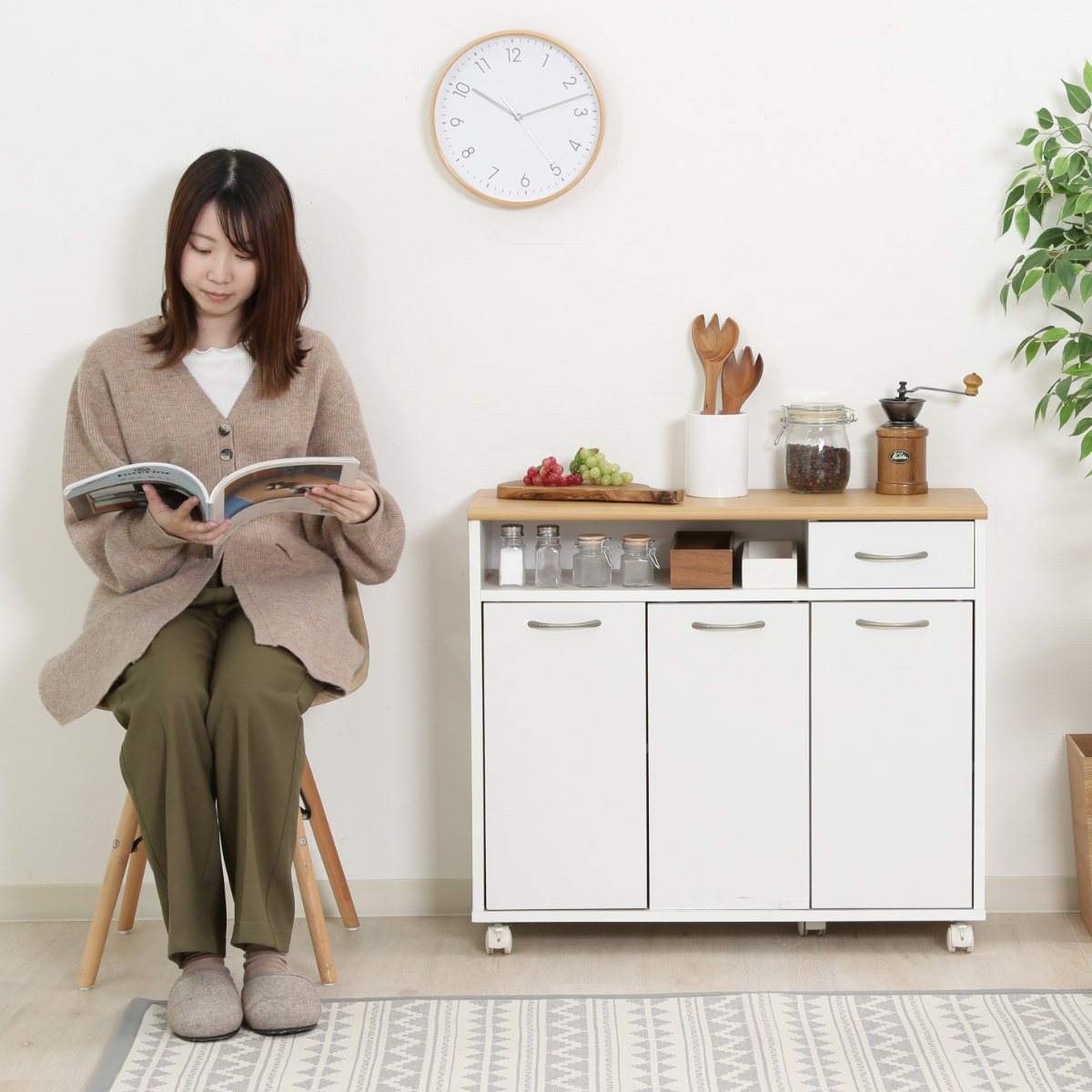 不二貿易 キッチンカウンター｜キッチン収納｜家具、インテリア