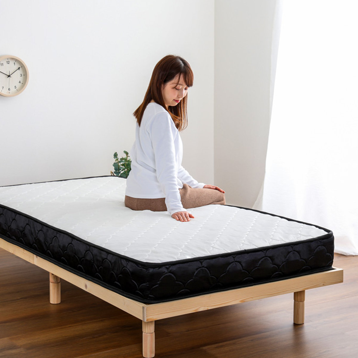 ホームテイスト（HOME taste） マットレス ダブル ポケットコイル 140